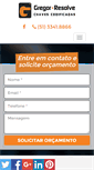 Mobile Screenshot of gregorresolve.com.br