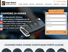 Tablet Screenshot of gregorresolve.com.br